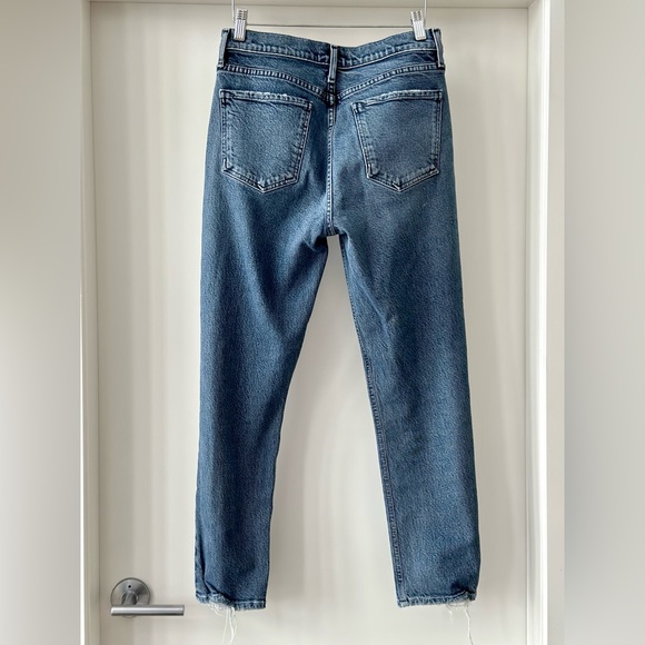 AGOLDE Nico High Rise Slim Fit Jeans Size 27 in Drift BNWOT - Picture 7 of 10